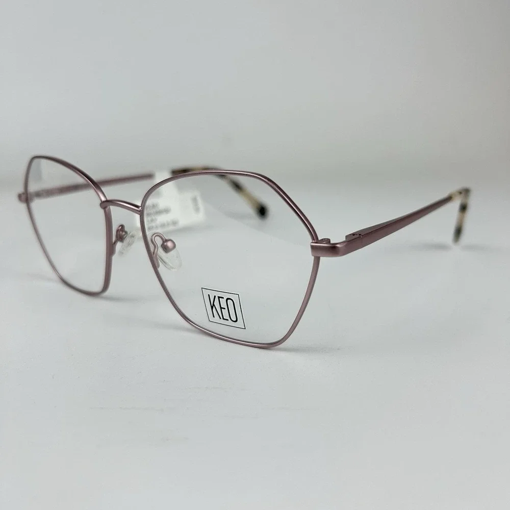 Keo Kleo Lavender Eyeglasses Frames 55-16-142 NWT